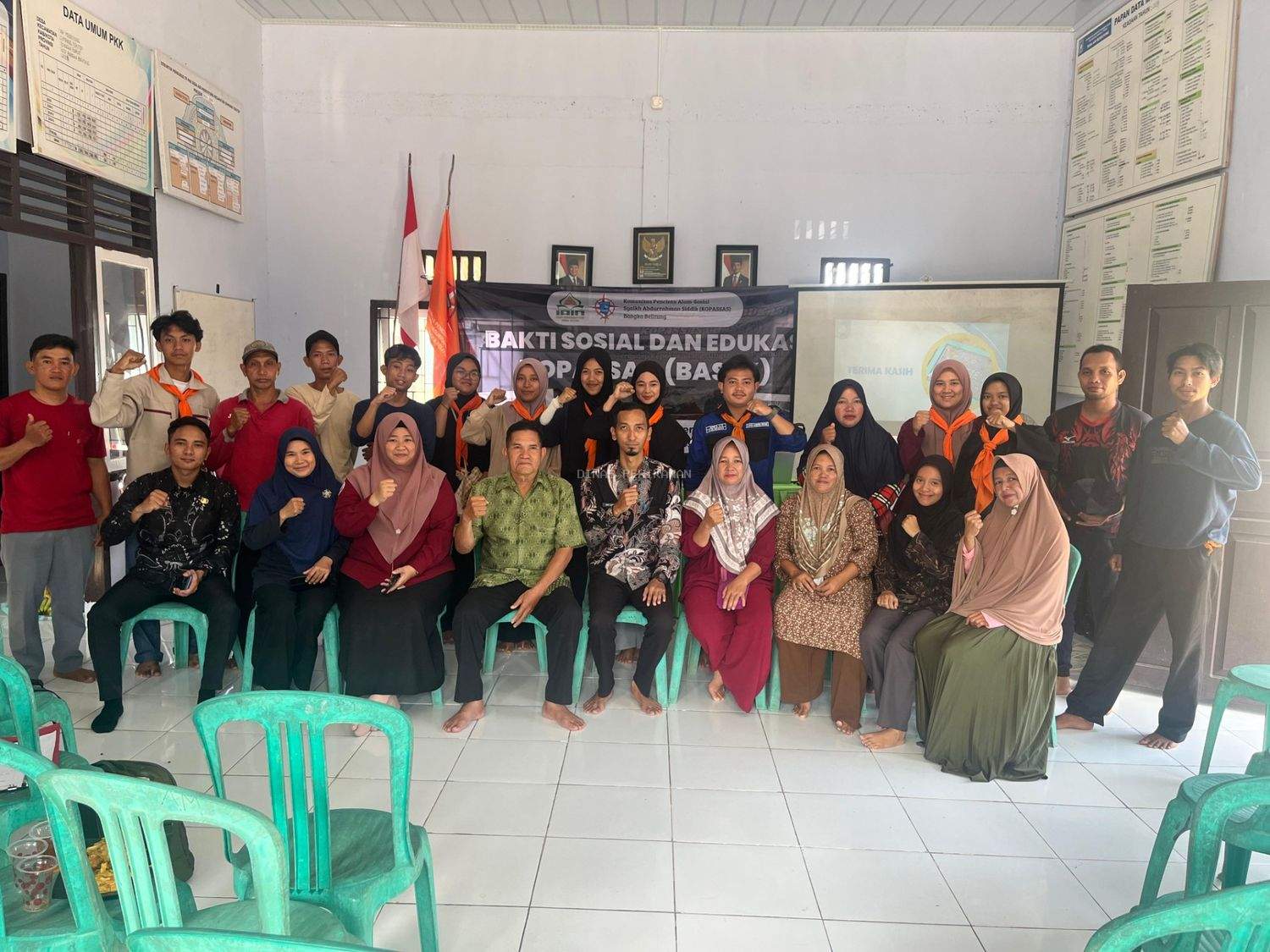Sosialisasi Peningkatan Nilai Tambah Hasil Perikanan Dalam Kegiatan Bakti Sosial dan Edukasi Kopassas (BASEK) di Dusun Belanak Kabupaten Bangka Barat